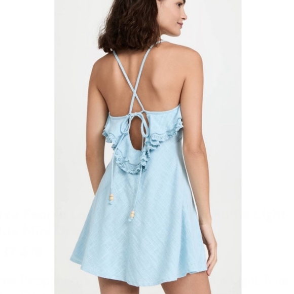 Free People Love Forever Ruffle Mini Dress - Picture 11 of 14